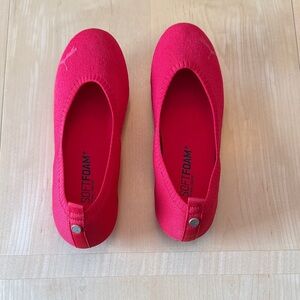 Puma Vibrant Red Ballerina Flats!